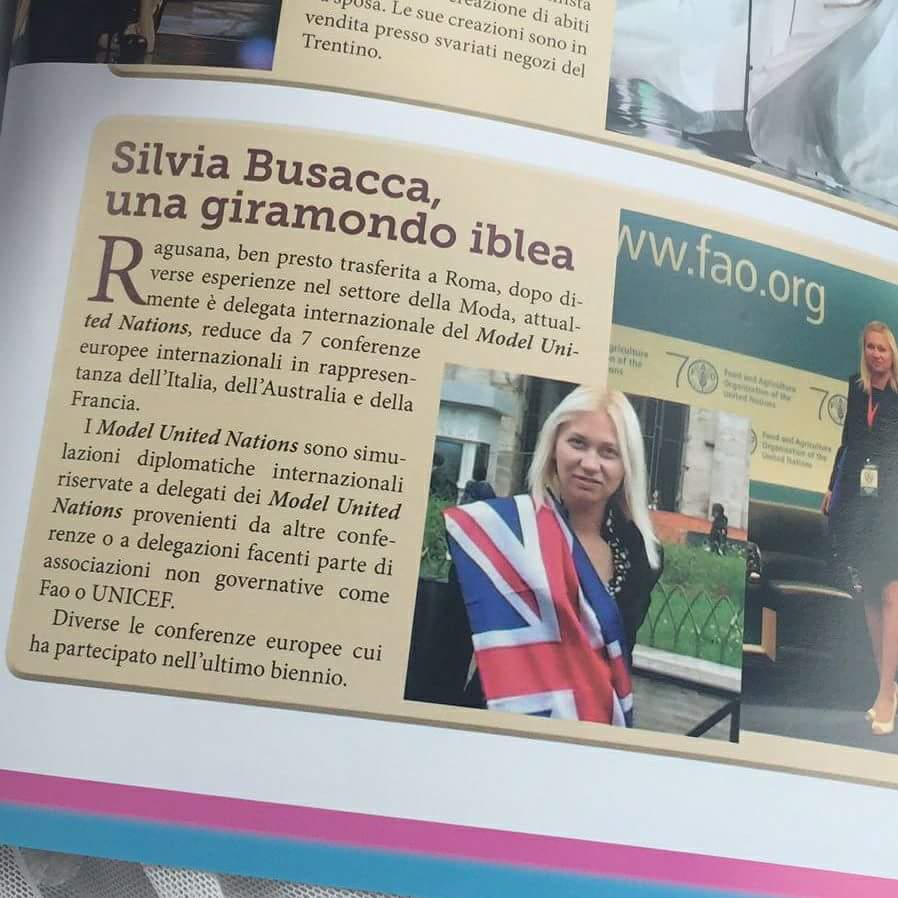 Silvia Busacca - Omaggio internazionale alla Mirabella International